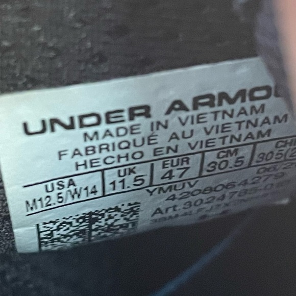 NEW Under Armour Men's UA Curry 8 Unisex Basketball Shoes. Men’s US size 12.5 - Picture 7 of 11